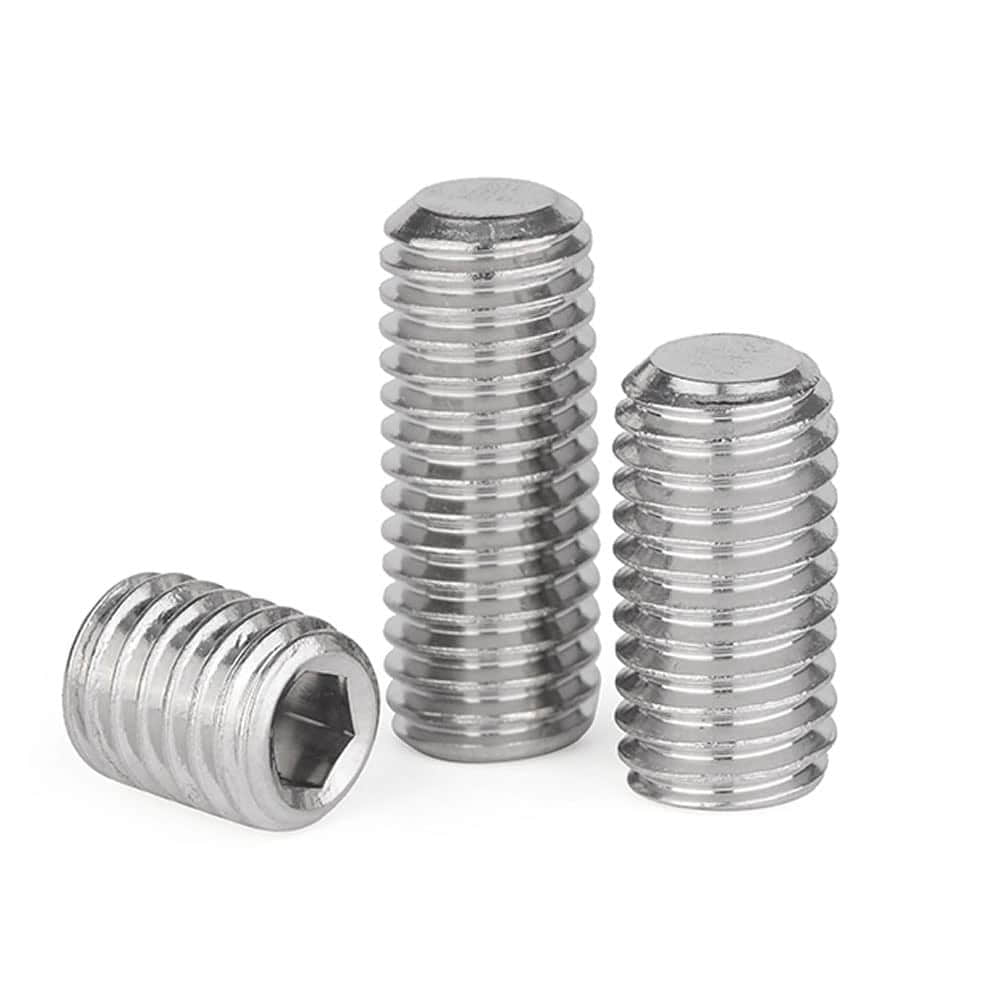 Set Screw with Flat Point Din913